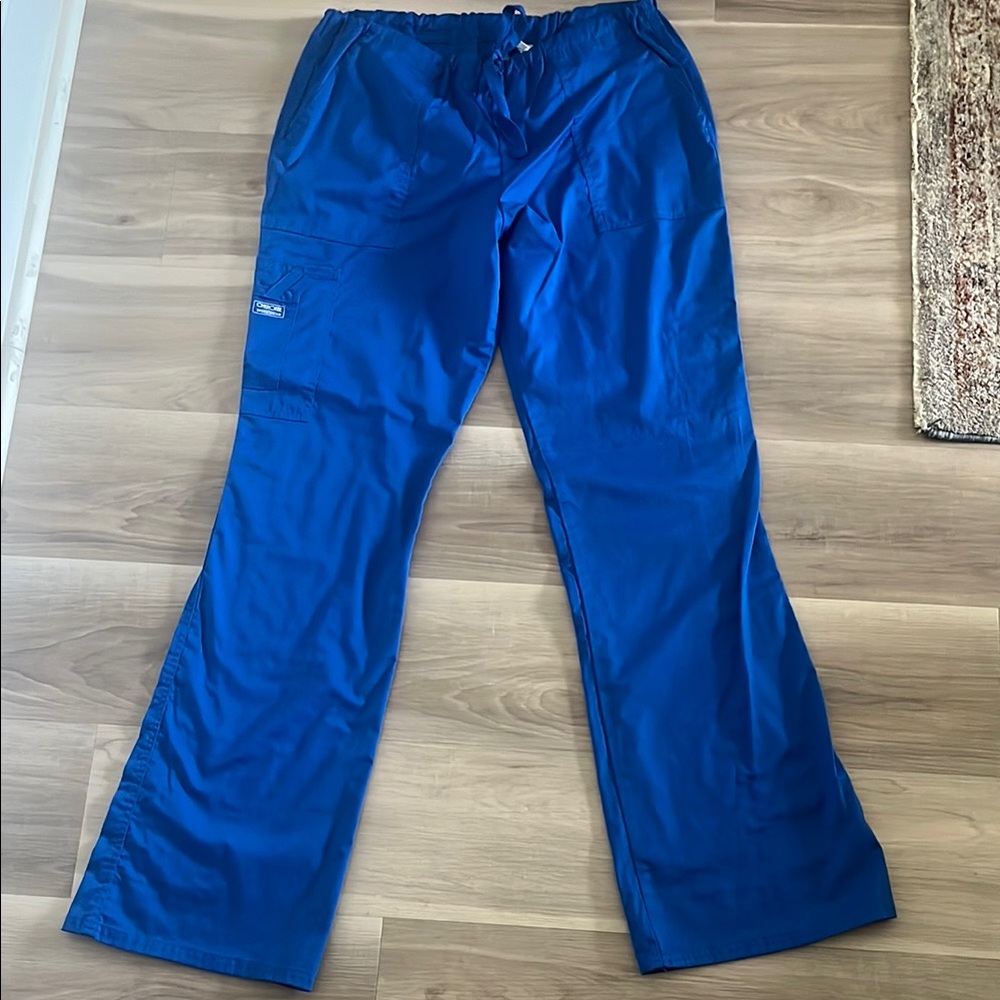 Cherokee Workwear Blue Scrub Pants